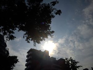 金冠日食観察@赤羽 金冠日食観察@赤羽