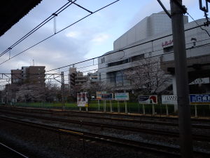 川口駅ホームから
