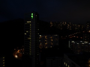 北角海逸酒店の夜景