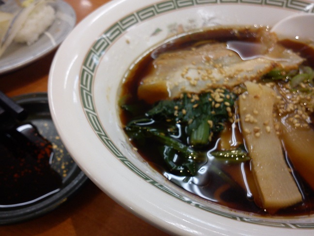 富山ブラックラーメン＠かいおう